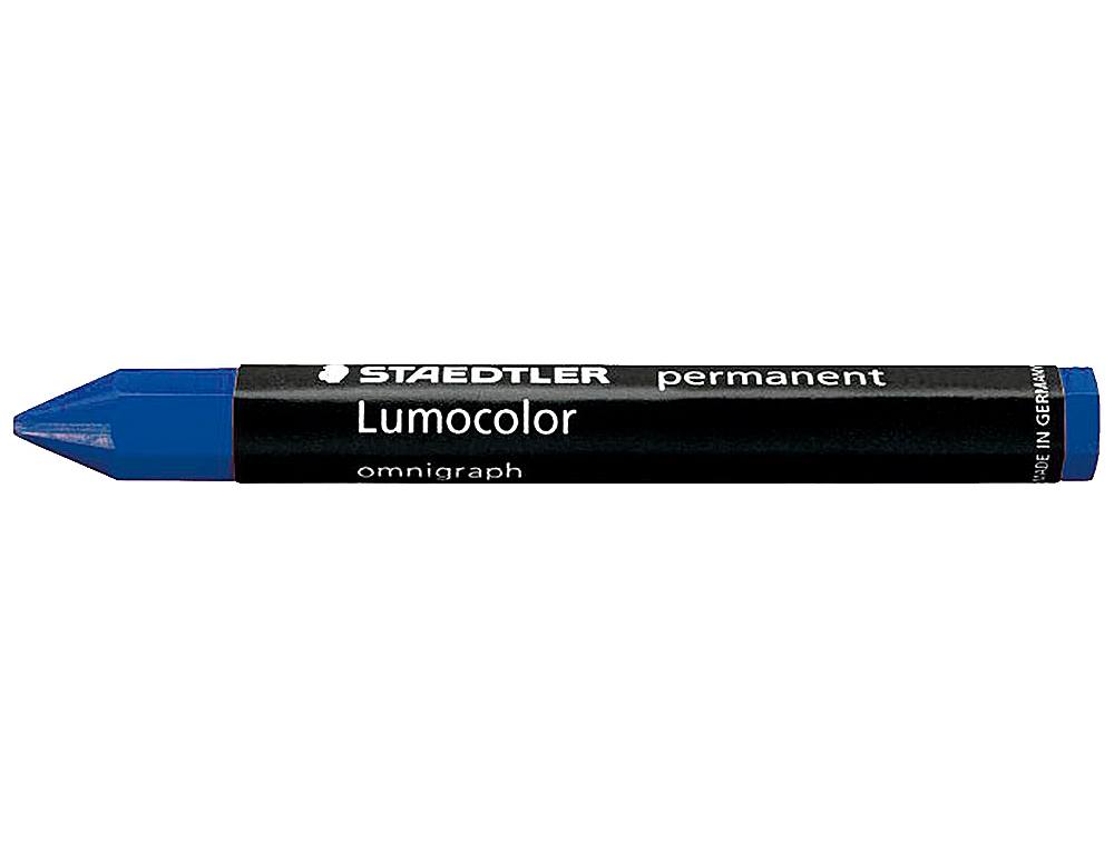 MINAS STAEDTLER PARA MARCAR AZUL LUMOCOR PERMANENTE OMNIGRAPH 236 CAIXA DE 12 UNIDADES