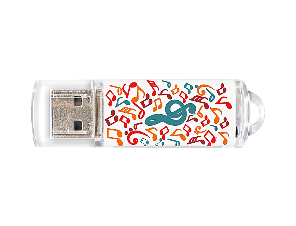 PEN DRIVE TECHONETECH FLASH DRIVE 16 GB 2.0 MUSIC DREAM