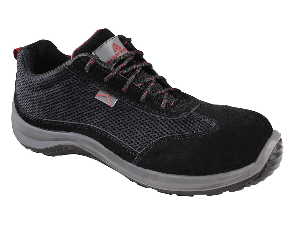 SAPATOS DE SEGURANCA DELTAPLUS DE PELE PRETO TAMANHO 38