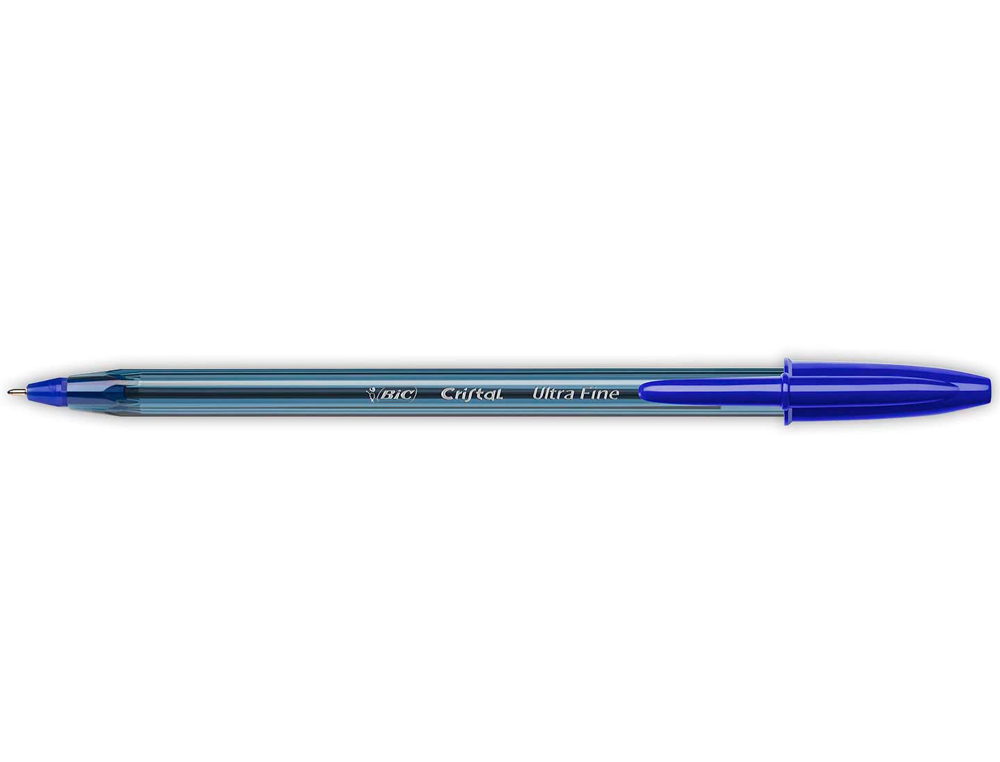 ESFEROGRAFICA BIC CRISTAL ULTRAFINE PONTA FORMA AGULHA 0,7 MM AZUL