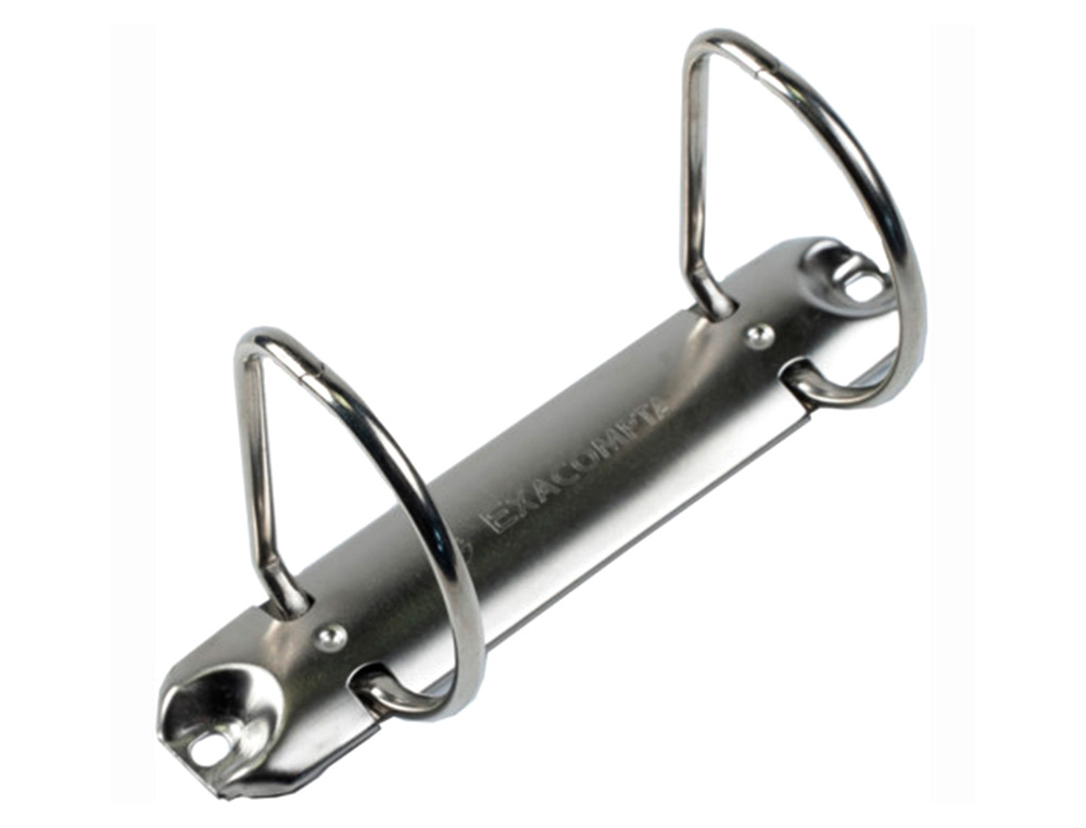 PASTA EXACOMPTA CANGURO 2 ANEIS 60 MM DIN A4+ CARTAO FORRADO POLIPROPILENO PERSONALIZAVEL 3 BOLSOS BRANCA