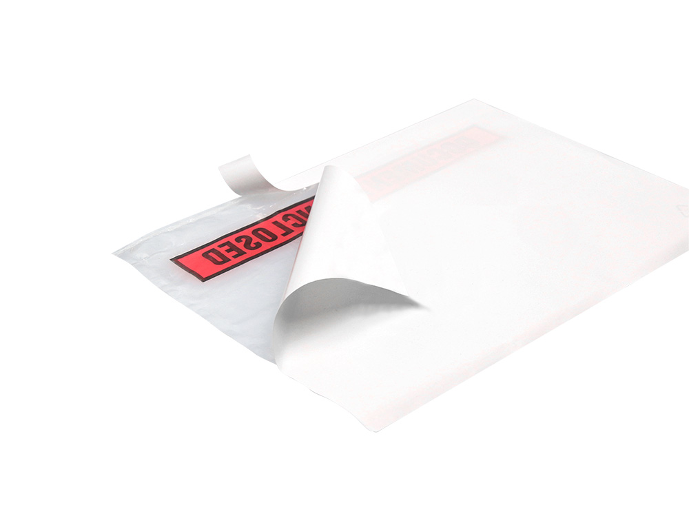 ENVELOPE AUTOADESIVO Q-CONNECT PORTA DOCUMENTOS MULTILINGUE 165X122 MM SEM JANELA PACK DE 100 UNIDADES