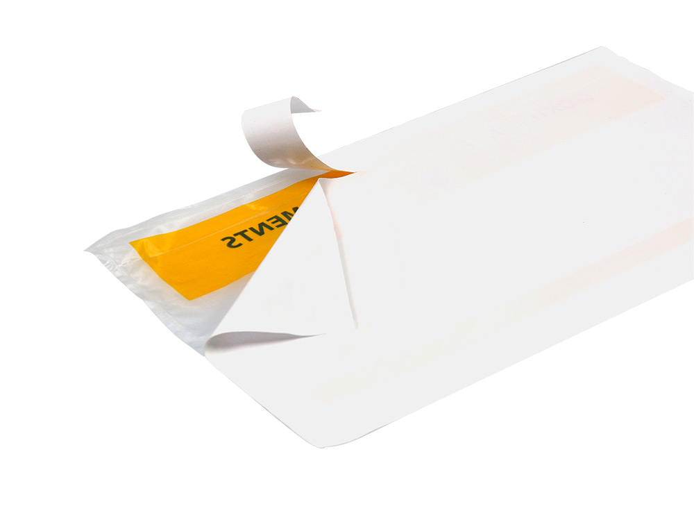ENVELOPE AUTOADESIVO Q-CONNECT PORTA DOCUMENTOS MULTILINGUE 225X122 MM JANELA TOTALMENTE TRANSPARENTE PACK DE 1000 UNIDA