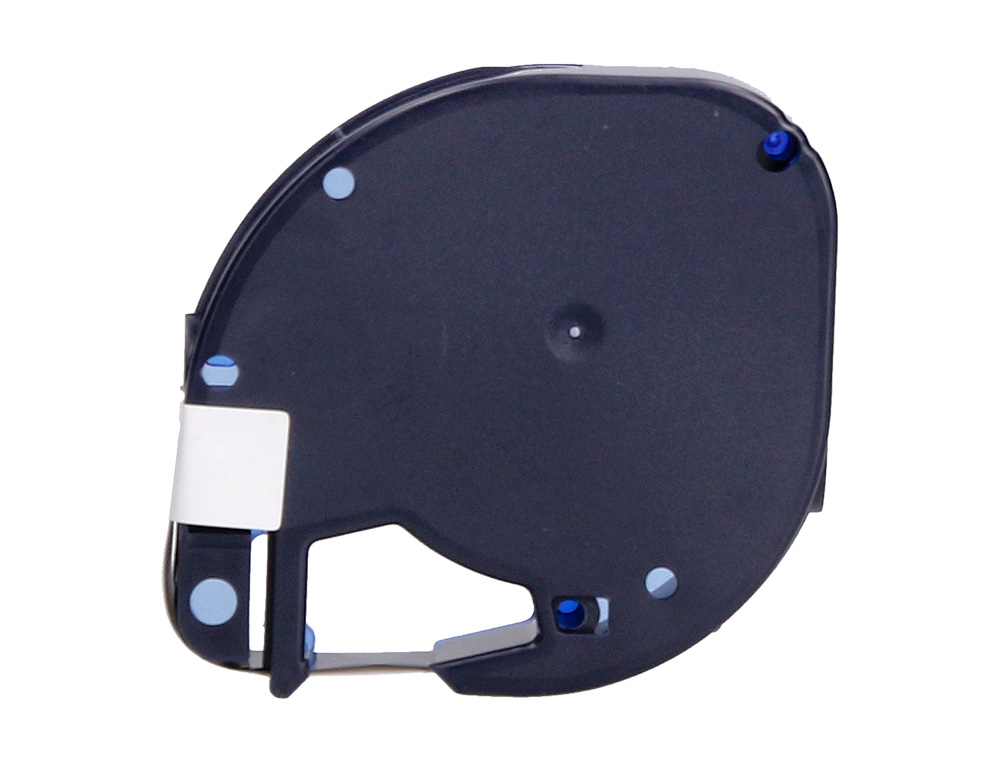 FITA Q-CONNECT 12MM X 2MT PRETA-BRANCA PARA ROUPA PARA MAQUINA LETRATAG