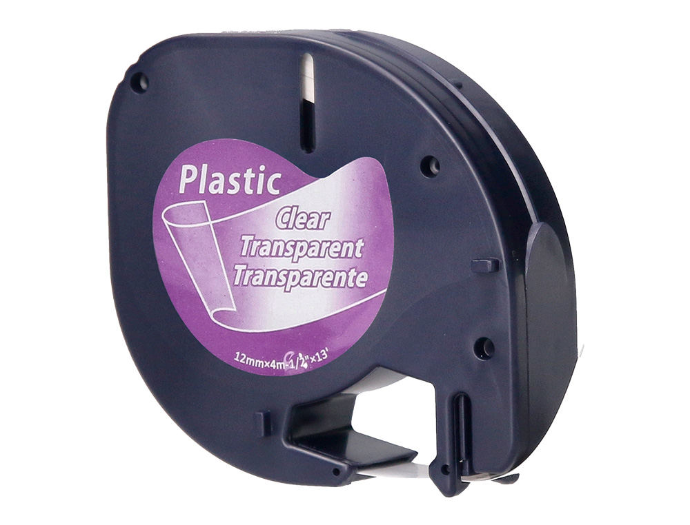 FITA Q-CONNECT 12MM X 4MT TRANSPARENTE PARA MAQUINA LETRATAG