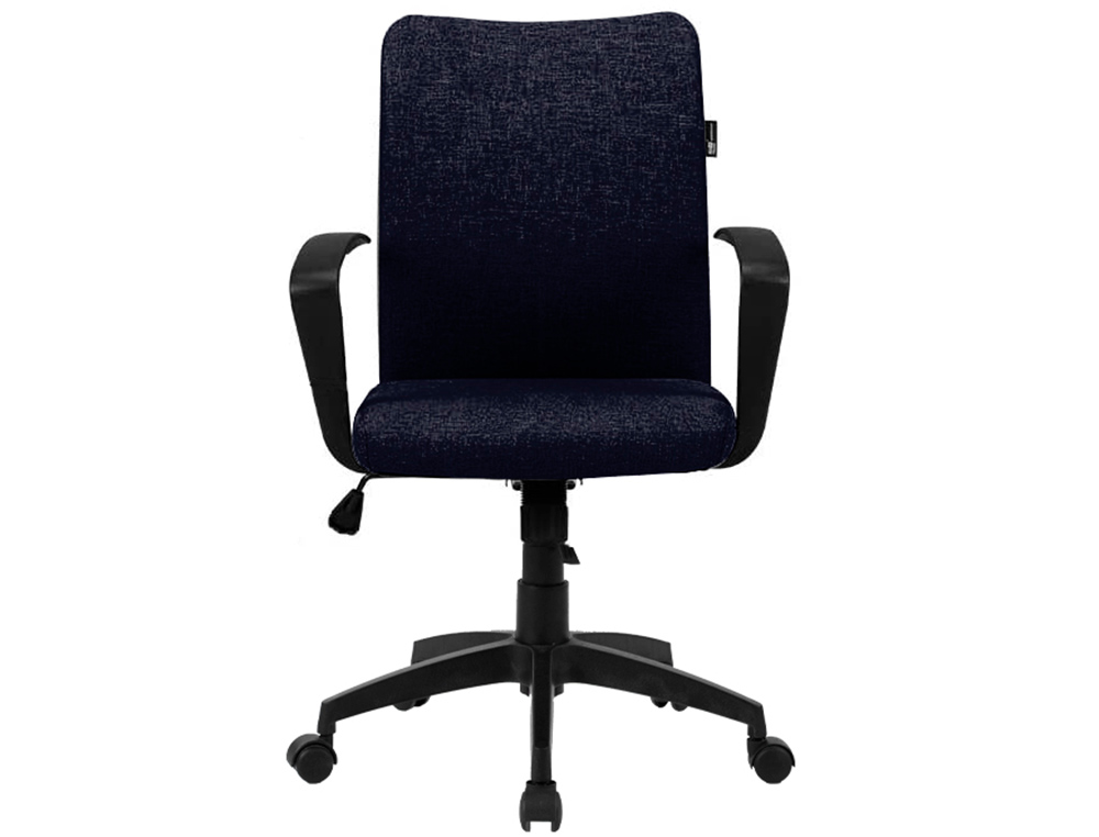CADEIRA DE ESCRITORIO Q-CONNECT BASE NYLON REGULAVEL EM ALTURA 895+110MM ALTURA 580MM LARGURA 550MM PROFUNDIDADE TECIDO