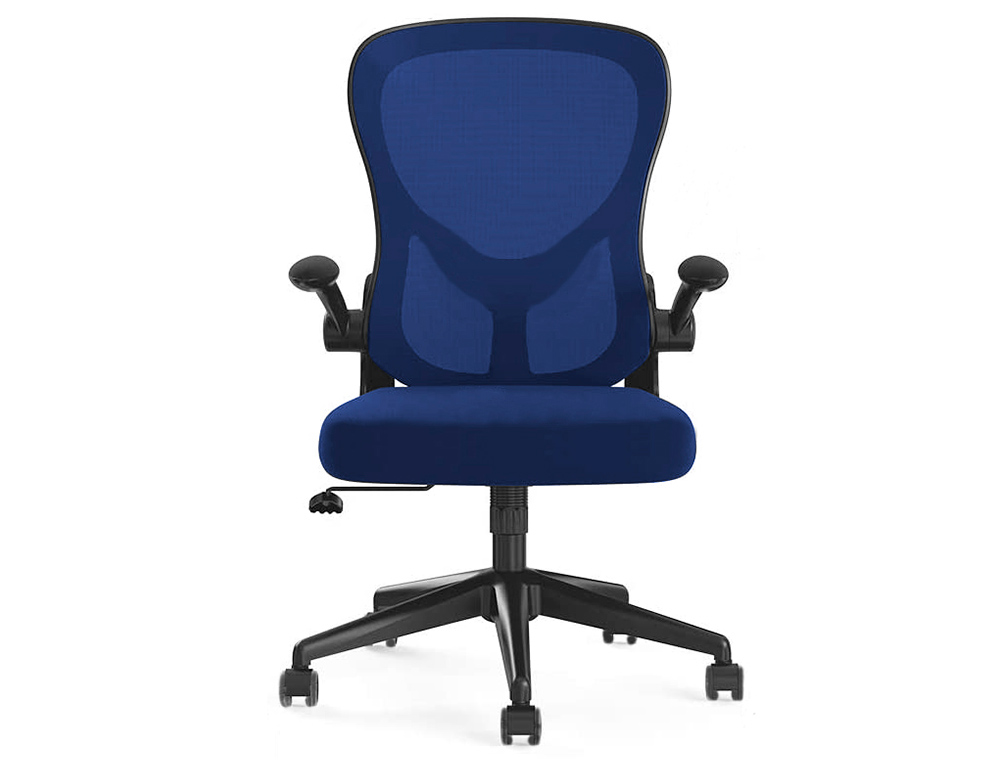 CADEIRA DE ESCRITORIO Q-CONNECT VARESE BASE METAL REGULAVEL EM ALTURA 910+75MM ALTURA 610MM LARGURA 550MM PROFUNDIDADE A