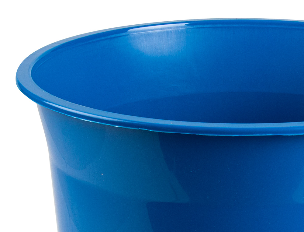 CESTO PLASTICO Q-CONNECT AZUL OPACO 13 LITROS
