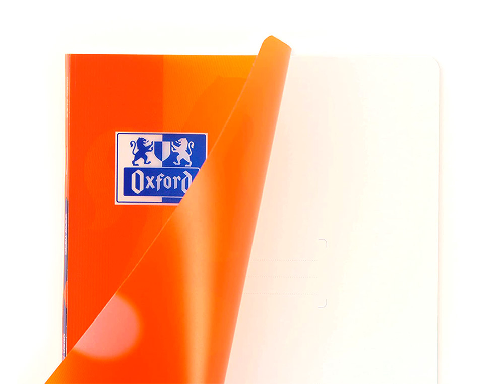 CADERNO AGRAFADO OXFORD OPENFLEX CAPA PLASTICO DIN A4 48 FOLHAS PAUTADO ASIGNATURA NATURAL CORES SORTIDAS