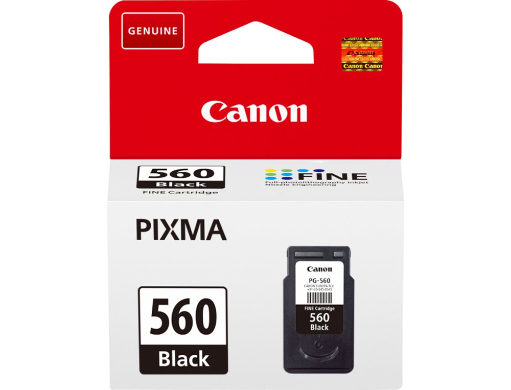 TINTEIRO CANON 560 PIXMA TS5350 / TS5351 / TS5352 / TS5353 PRETO 180 PAGINAS