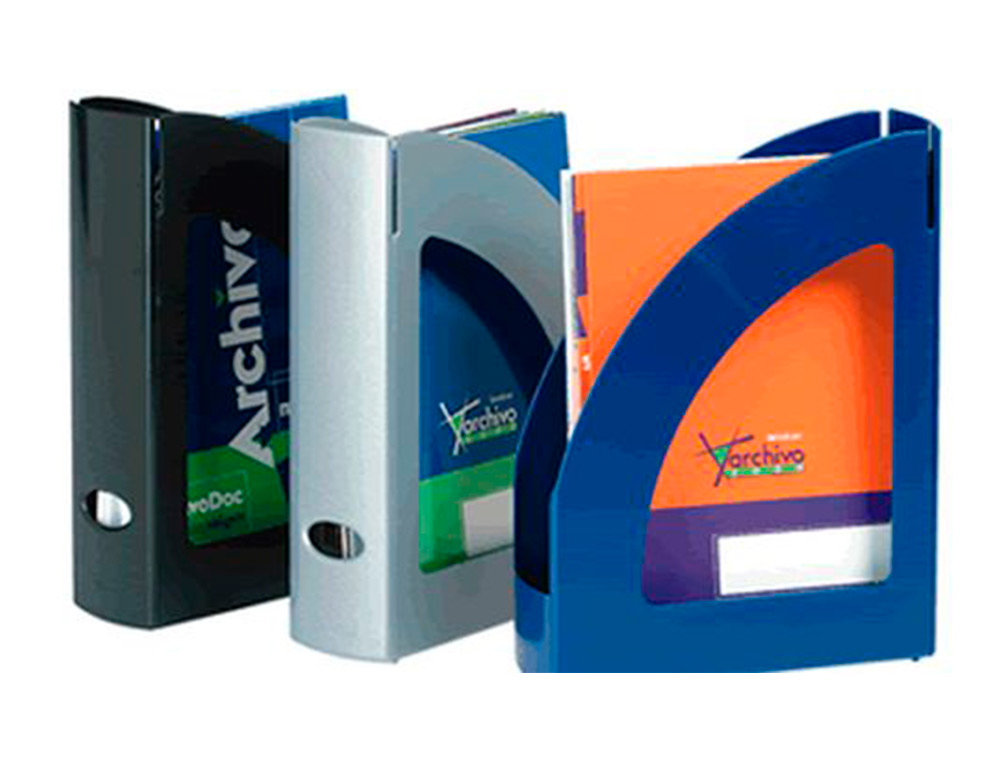 GAVETA DE ARQUIVO ARCHIVO 2000 ANTIMICROBIANO SANITIZED POLIESTIRENO LOMBADA 80 MM PRETA 250X80X320 MM