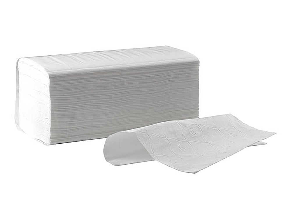TOALHETE DE PAPEL SECA MÃOS DAHI Z ECOPASTA 2 CAPAS CAIXA COM 20 PACK DE 200 UNIDADES