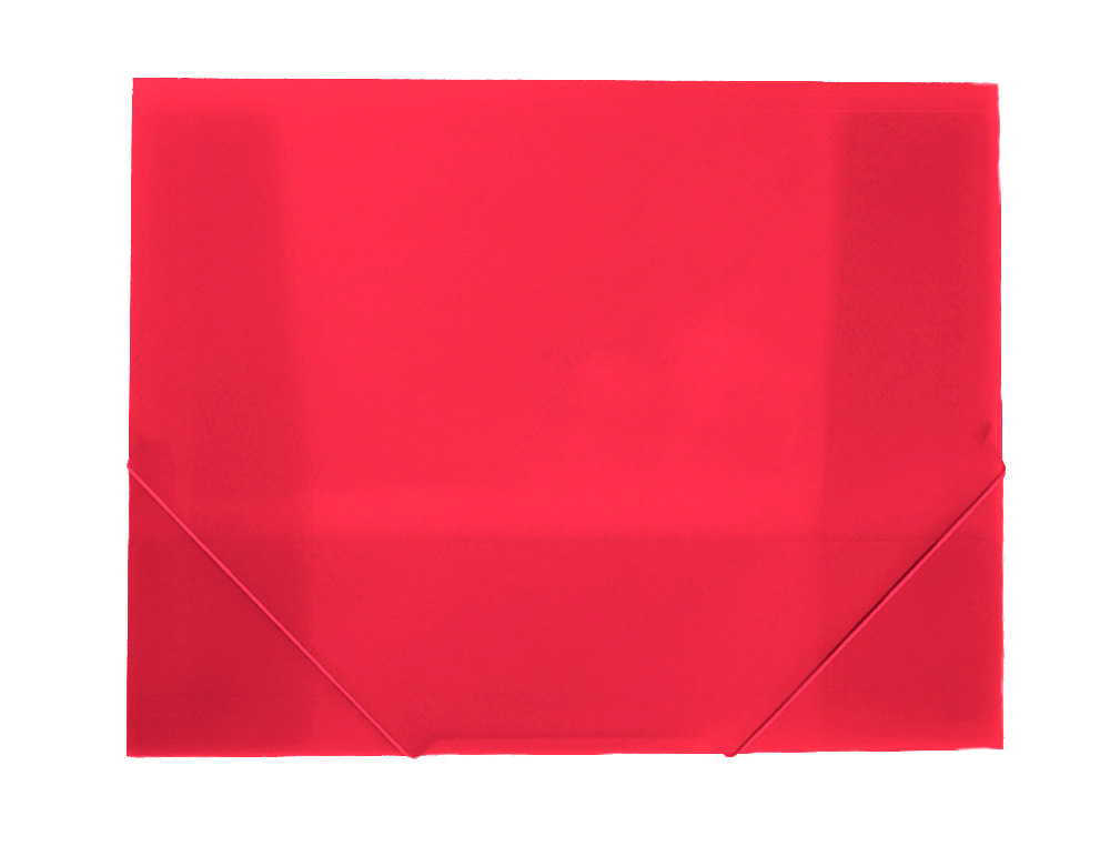 PASTA LIDERPAPEL PORTA DOCUMENTOS POLIPROPILENO DINA4 VERMELHO TRANSLUCIDO LOMBADA 50 MM