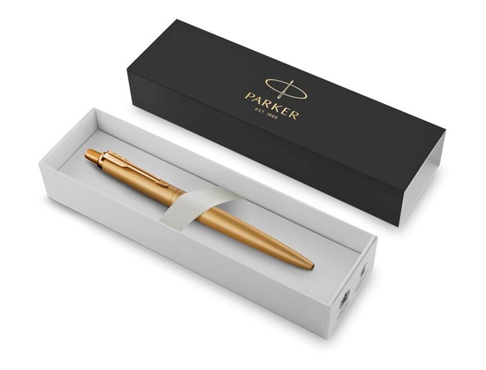 ESFEROGRAFICA PARKER JOTTER XL MONOCROMO OURO EM ESTOJO