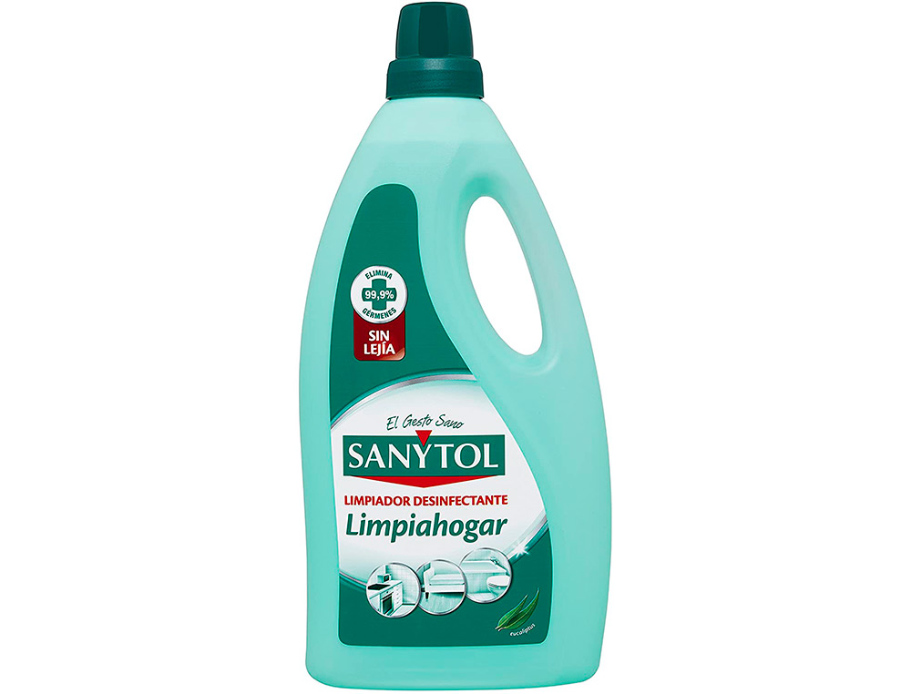 DETERGENTE DESEMFETANTE SANYTOL LIMPEZA DOMESTICA MULTISUPERFICIES FRASCO DE 1200 ML