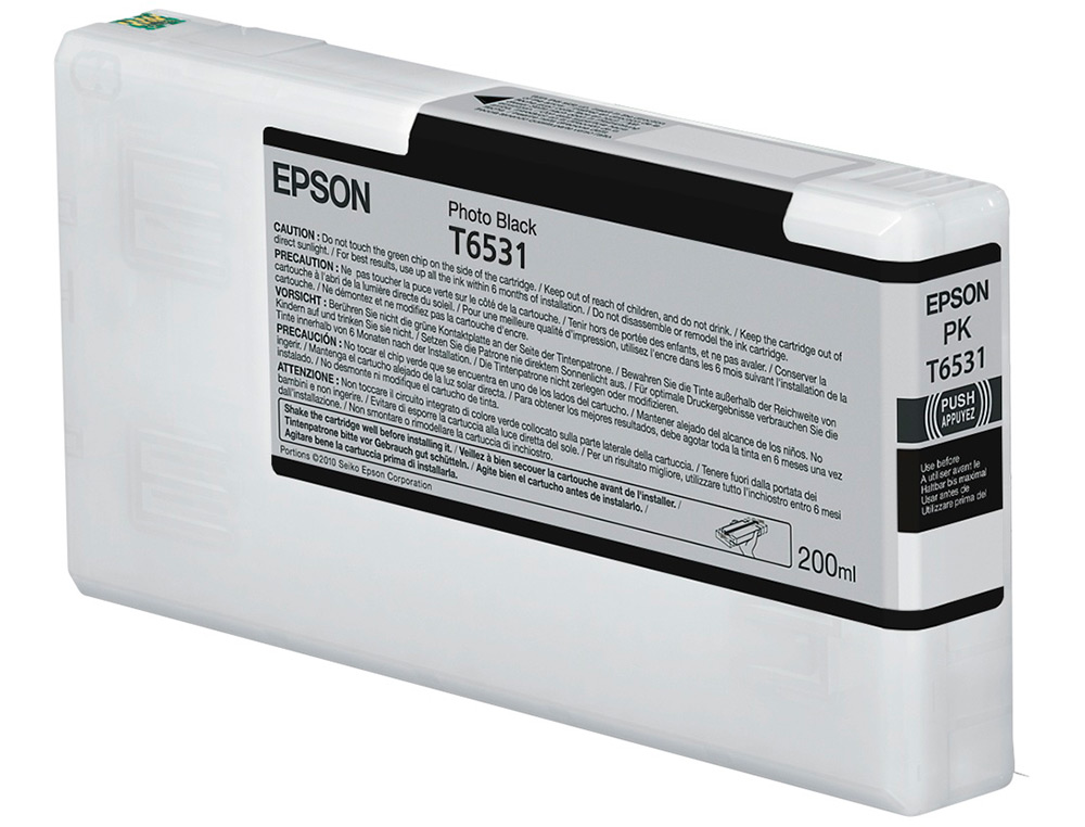 TINTEIRO EPSON GF STYLUS PRO-4900 PRETO FOTO 200 ML