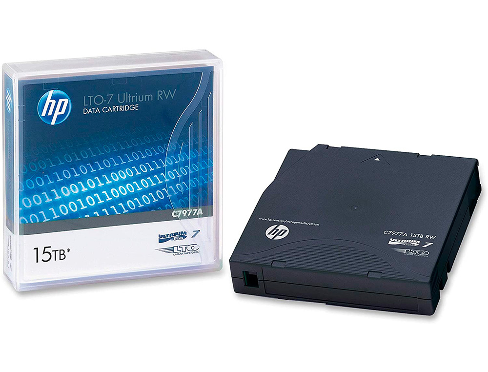 FITA DE DADOS HP LTO ULTRIUM 7 SUPL 15 TB RW/1000 PAGINAS