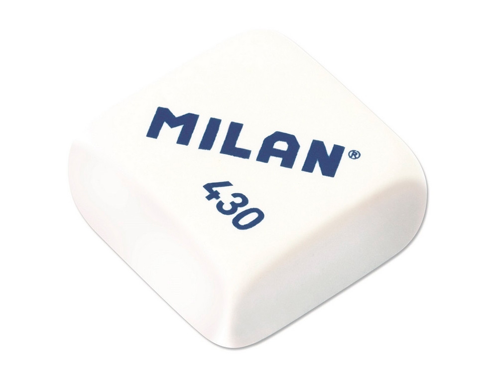 APARA LAPIS MILAN SPIN PLASTICO 1 USO + 4 BORRACHAS 430