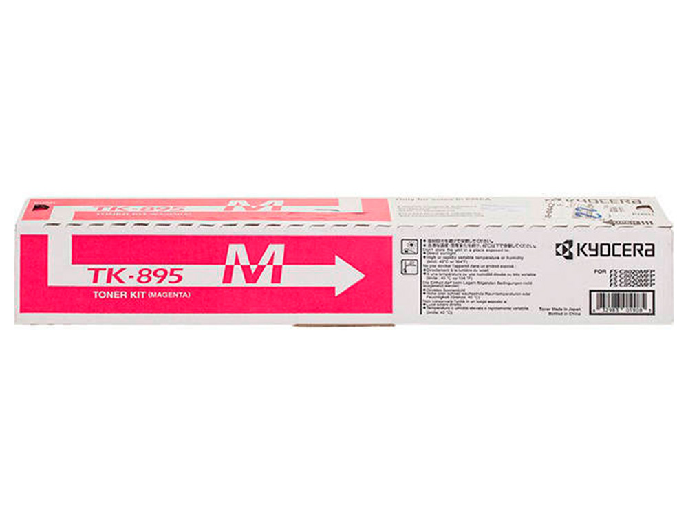TONER KYOCERA -MITA TK985M FSC-8020MCP / 8025MCP / C8520 / C8525 LASER MAGENTA TK895M