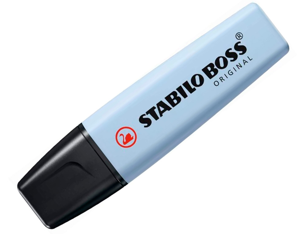 MARCADOR FLUORESCENTE STABILO BOSS 70 PASTEL AZUL VENTOSO