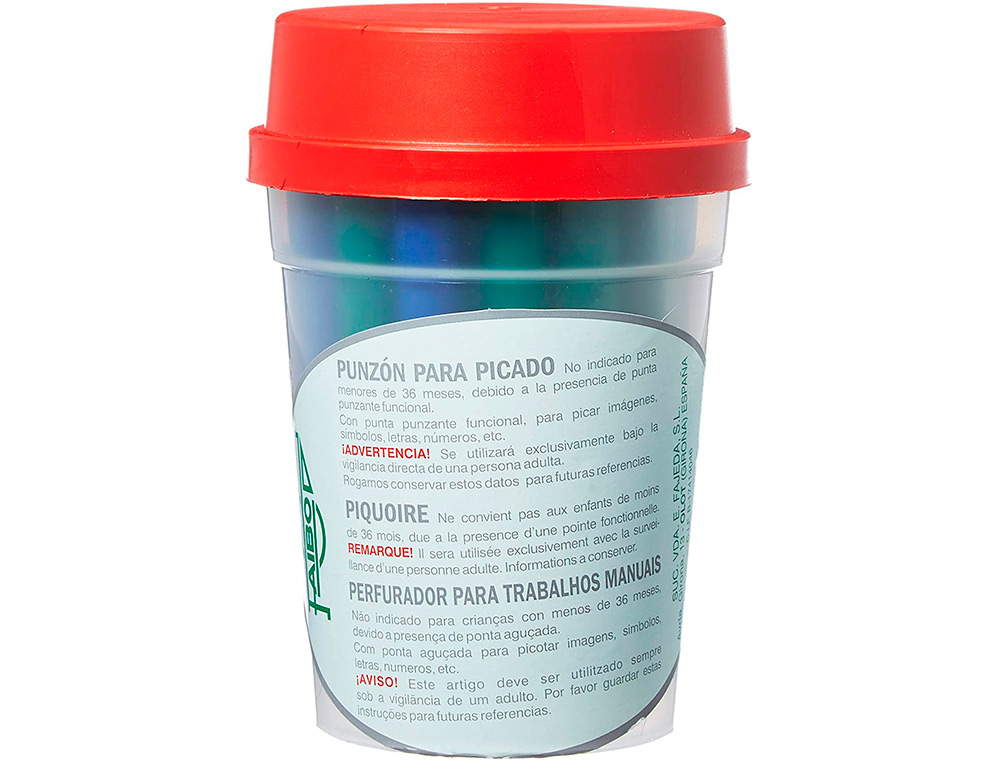 PUNCAO FAIBO PLASTICO PARA PICOTADO COM PONTA GROSSA DE PLASTICO