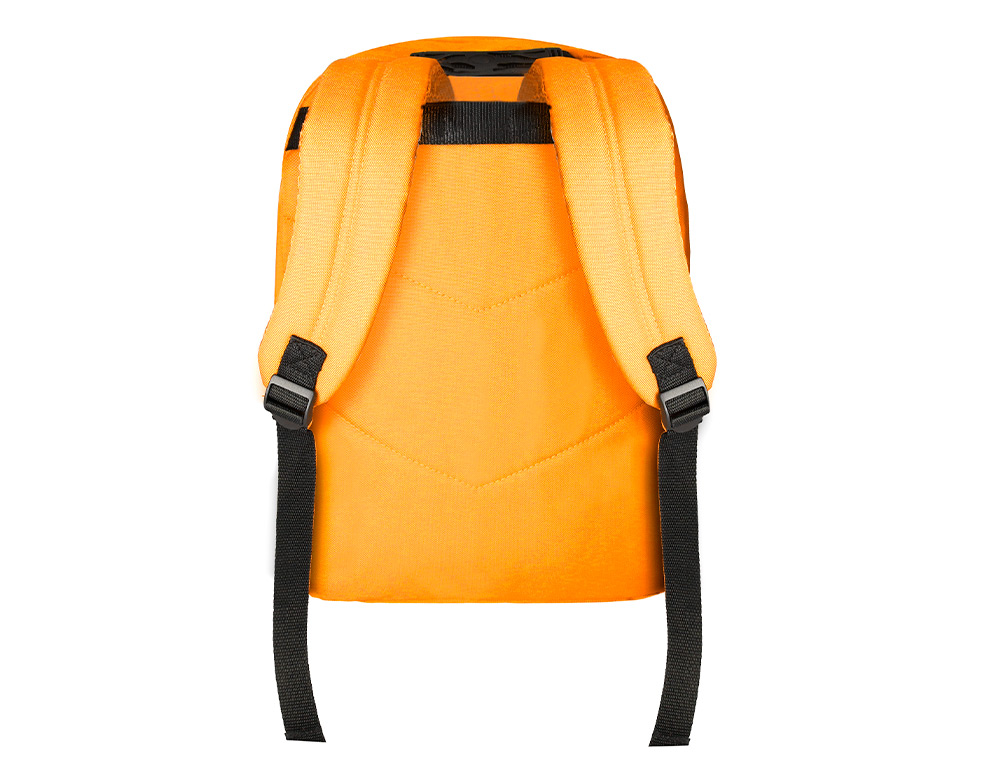 MOCHILA ANTARTIK COM ASA E BOLSO FRONTAL COM FECHO COR MOSTARDA 320X140X430 MM
