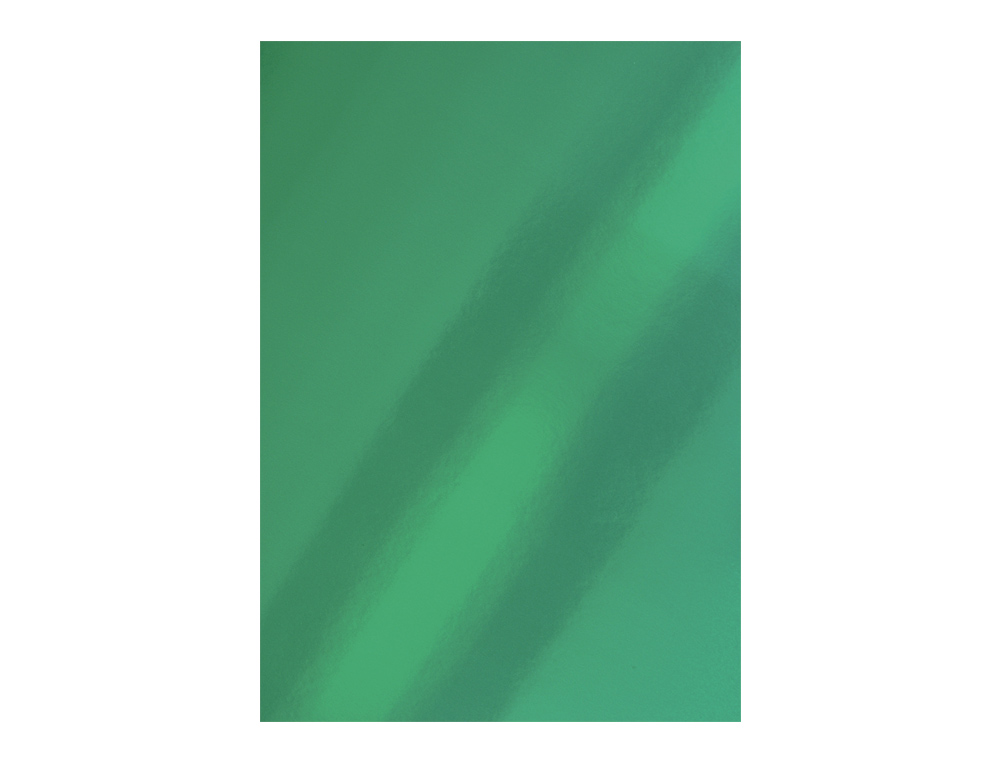 CARTOLINA LIDERPAPEL METALIZADA 50X65 CM 235 GR VERDE