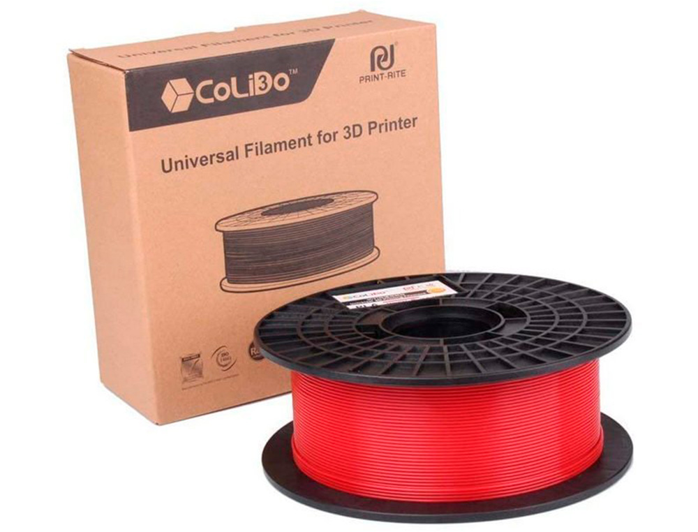 FILAMENTO 3D COLIDO ABS GOLD 1,75 MM 1 KG VERMELHO