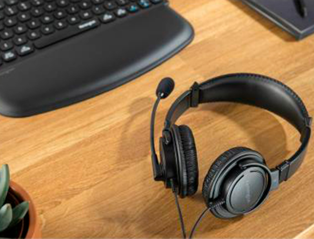 AURICULARES KENSINGTON HI-FI COM MICROFONE CABO USB-C 182 CM