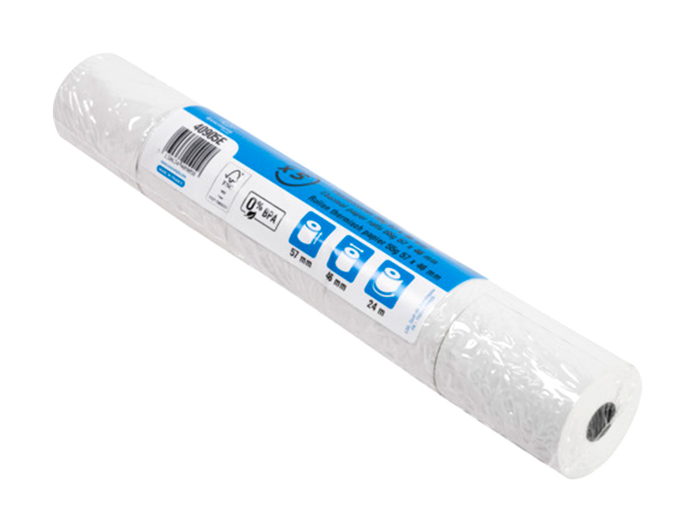 ROLO CALCULADORA EXACOMPTA SAFE CONTACT TERMICO 57 MM X 46 MM 55 G/M2