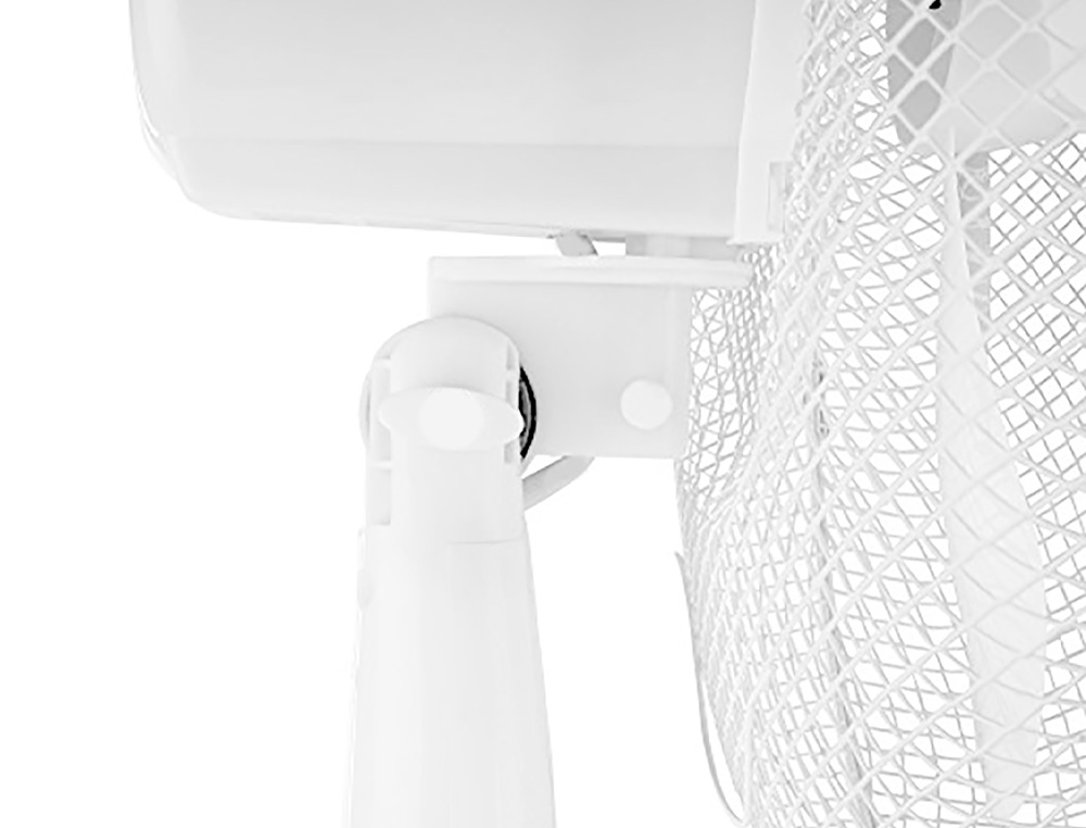 VENTILADOR DE SECRETARIA JOCCA 3 VELOCIDADES 40 W SISTEMA OSCILACAO E CABECA BASCULANTE DIAMETRO 300 MM 380X350X170 MM