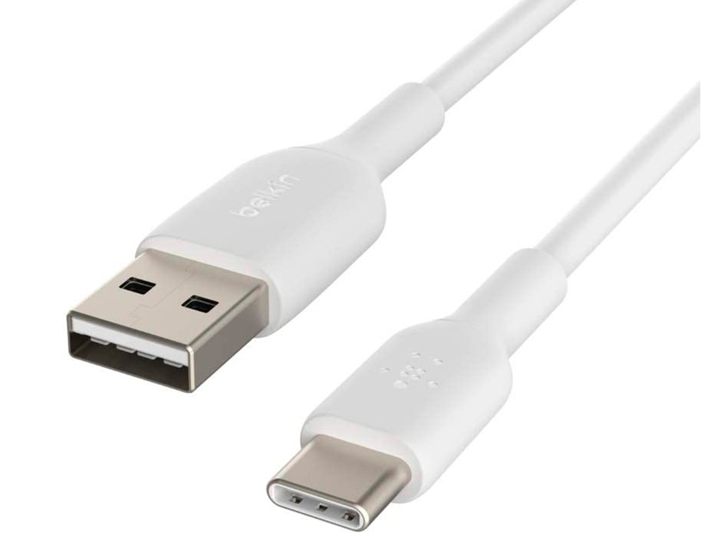 CABO BELKIN CAB001BT2MWH USB-C A USB-A BOOS CHARGE COMPRIMENTO 2 M COR BRANCO