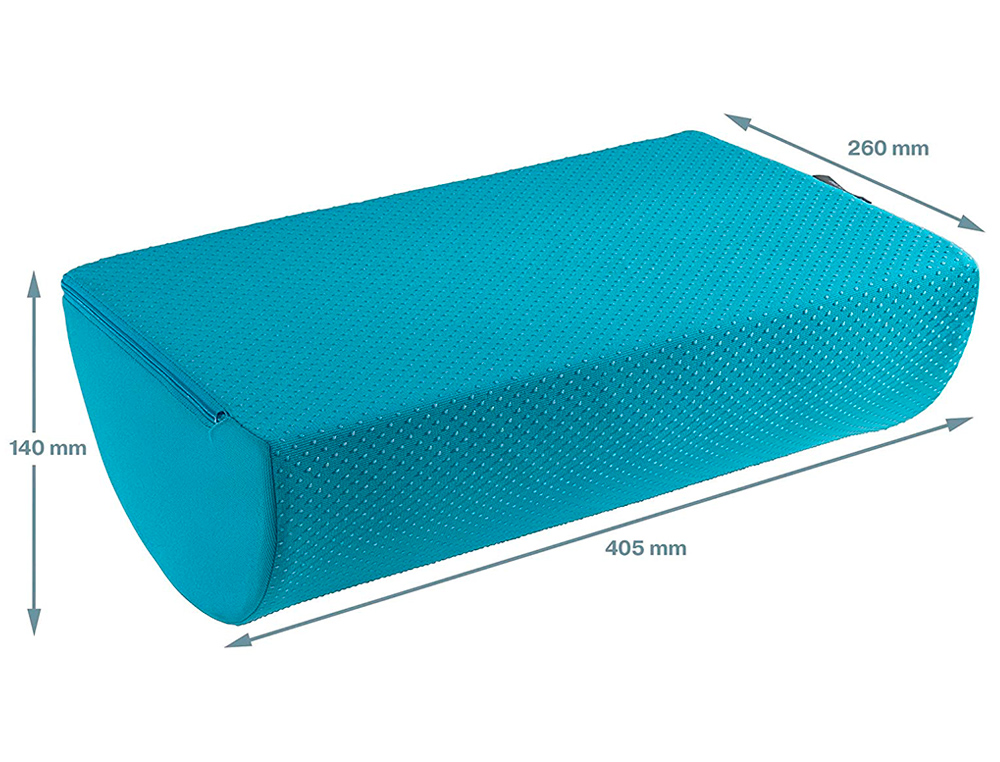 REPOUSA PES DE ESCRITORIO LEITZ ACTIVE ERGO COSY COR AZUL