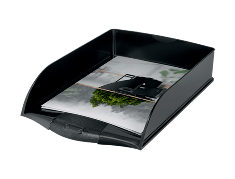 BANDEJA DE MESA LEITZ RECYCLE VERTICAL COR PRETO