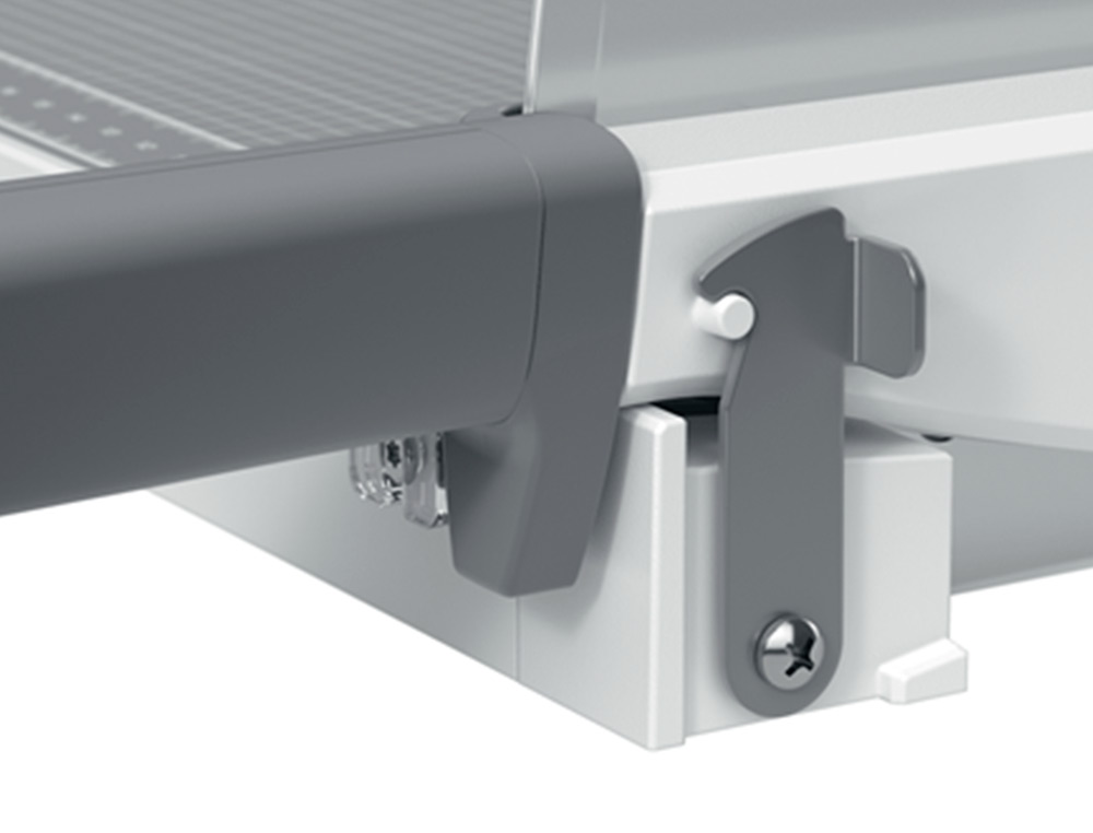 GUILHOTINA DE ALAVANCA LEITZ PRECISION HOME OFFICE A3 BASE PLASTICO COMPRIMENTO CORTE 457 MM CAPAC. DE CORTE 10 F