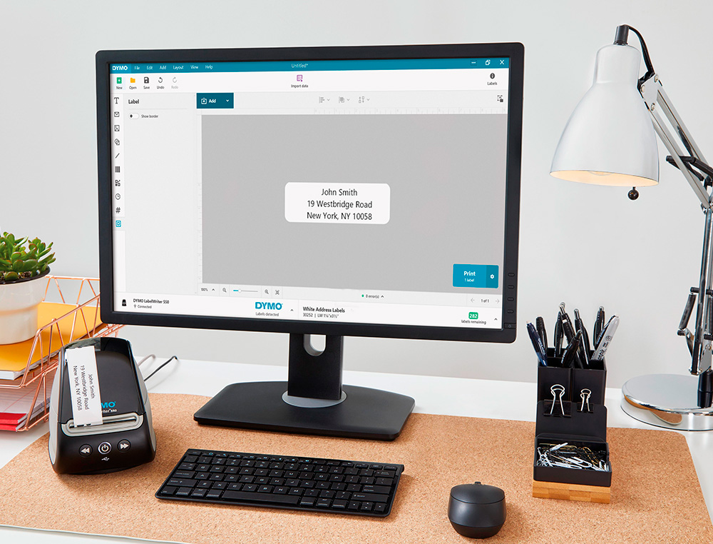 IMPRESSORA DE ETIQUETAS DYMO TERMICA LABELWRITER 550
