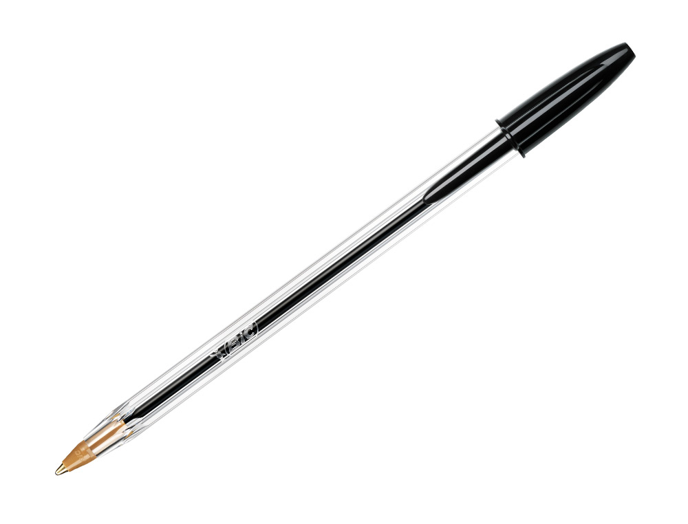 ESFEROGRAFICA BIC CRISTAL MEDIUM PRETO BOLSA DE 5 UNIDADES