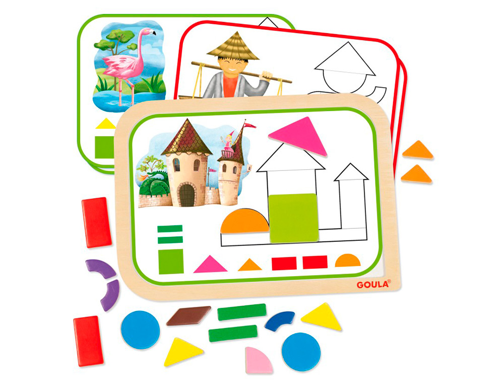 JOGO GOULA DIDATICO MAGNETIC SHAPES