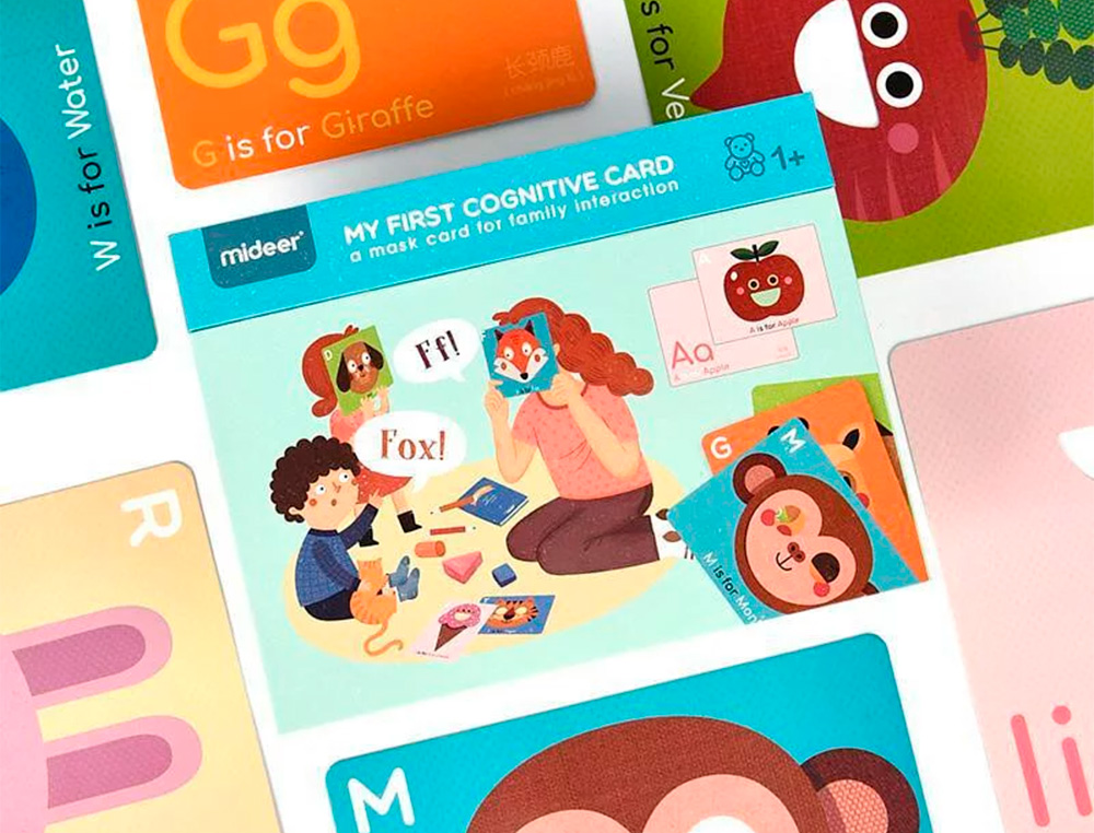 JOGO DIDATICO MIDEER O MEU PRIMEIRO CARTAO COGNITIVA EM INGLES