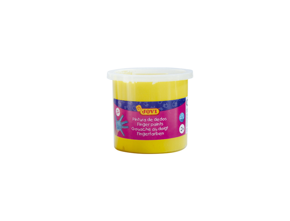 ESTOJO JOVI PINTURA A DEDOS 125 ML AMARELO OPACO