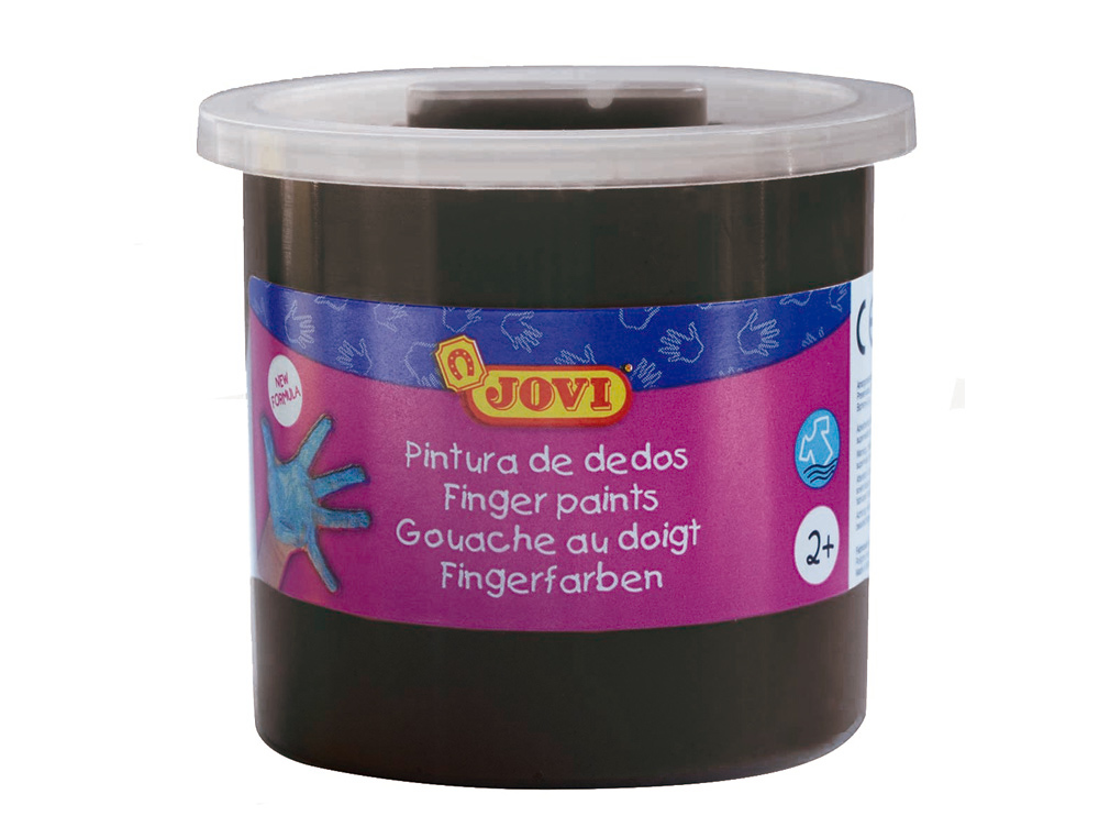 ESTOJO JOVI PINTURA A DEDOS 125 ML PRETO OPACO