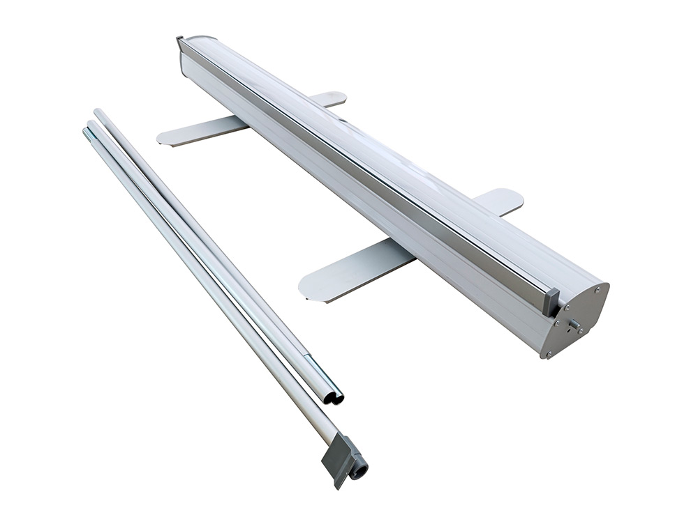 EXPOSITOR YOSAN ROLL UP ALUMINIO 1 FACE LARGURA 85 CM ALTURA 200 CM
