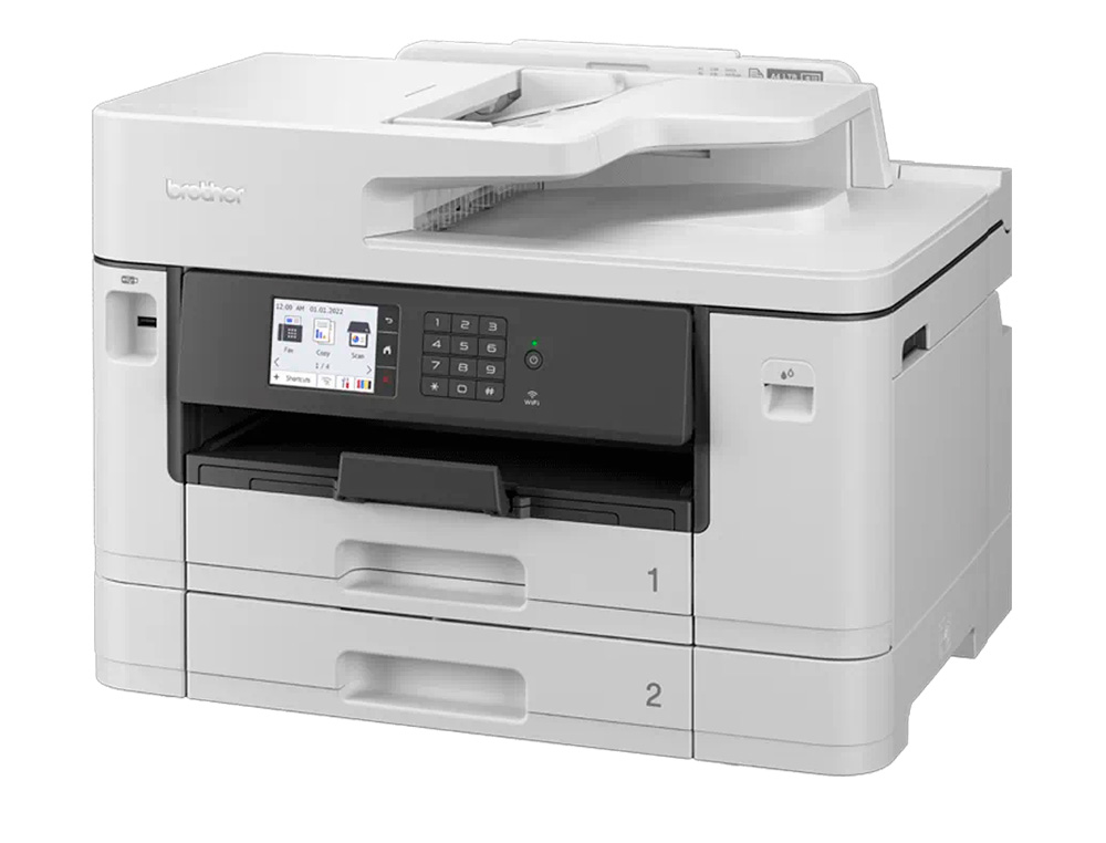 MULTIFUNÇ ES BROTHER MFC-J5740DW PROFISSIONAL A4 / A3 COR TINTA 28PPM DUPLEX TATIL WIFI BANDEJAS 2X 250 FOLHAS