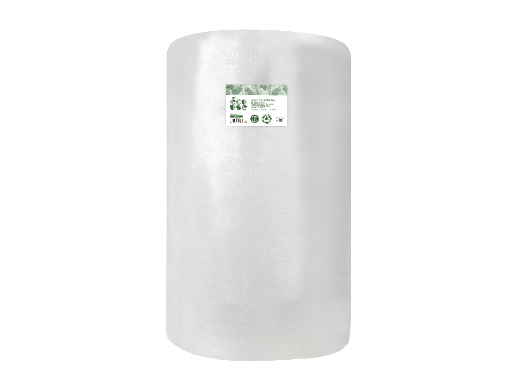 PLASTICO COM BOLHAS LIDERPAPEL ECOUSE 0.60X200M 30% DE PLASTICO RECICLADO