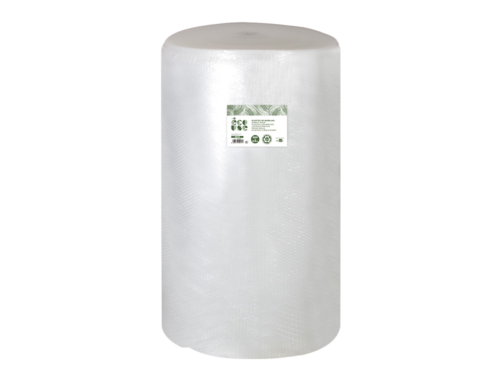 PLASTICO COM BOLHAS LIDERPAPEL ECOUSE 0.60X200M 30% DE PLASTICO RECICLADO