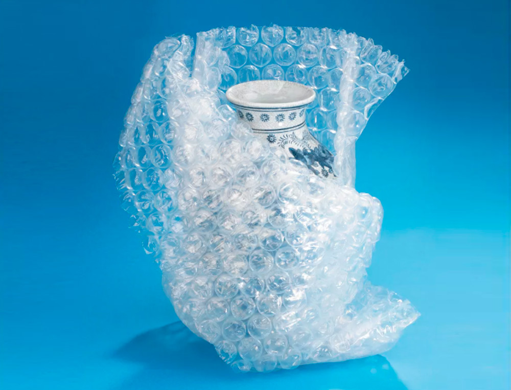 PLASTICO COM BOLHAS LIDERPAPEL ECOUSE 0.60X200M 30% DE PLASTICO RECICLADO