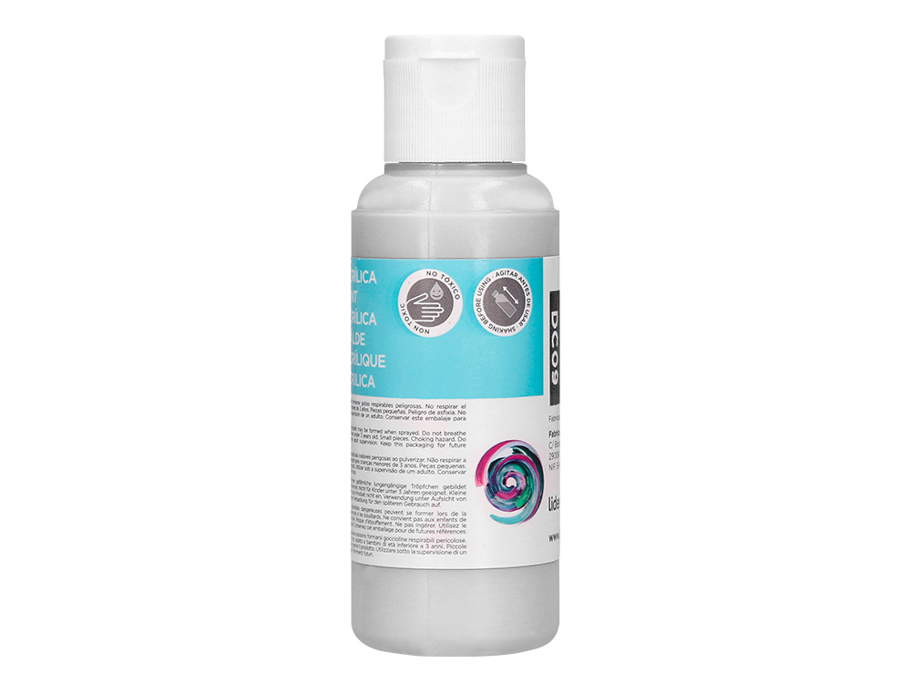 PINTURA ACRILICA LIDERPAPEL FRASCO DE 80 ML BRANCO