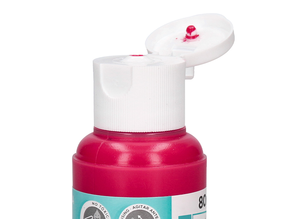PINTURA ACRILICA LIDERPAPEL FRASCO DE 80 ML MAGENTA