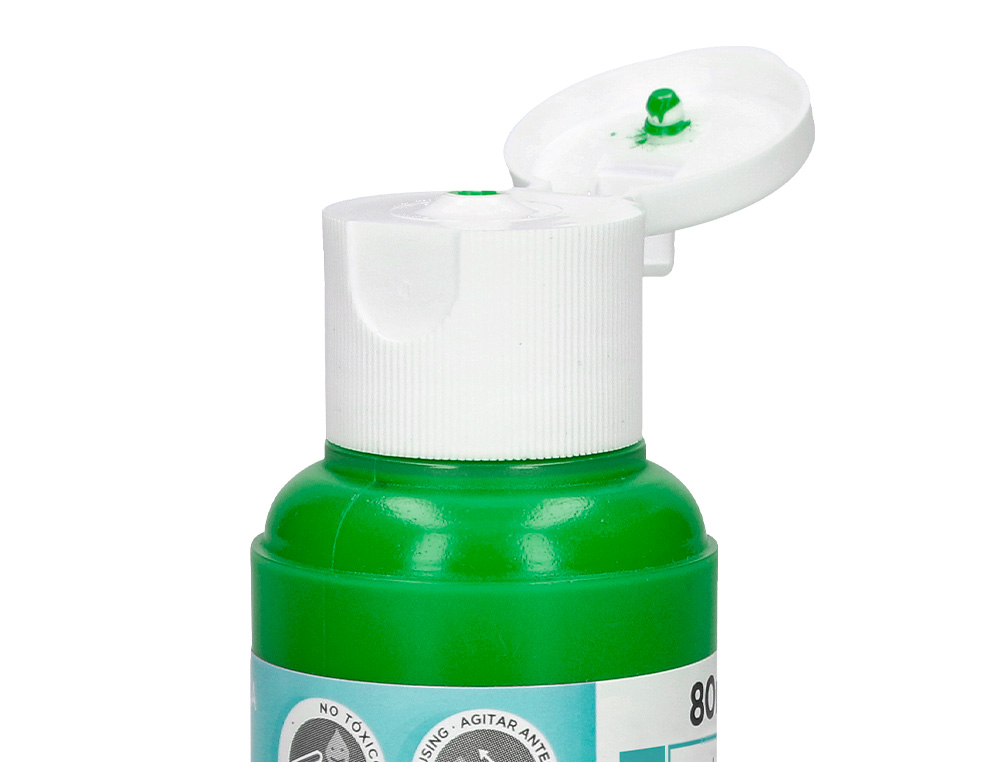 PINTURA ACRILICA LIDERPAPEL FRASCO DE 80 ML VERDE