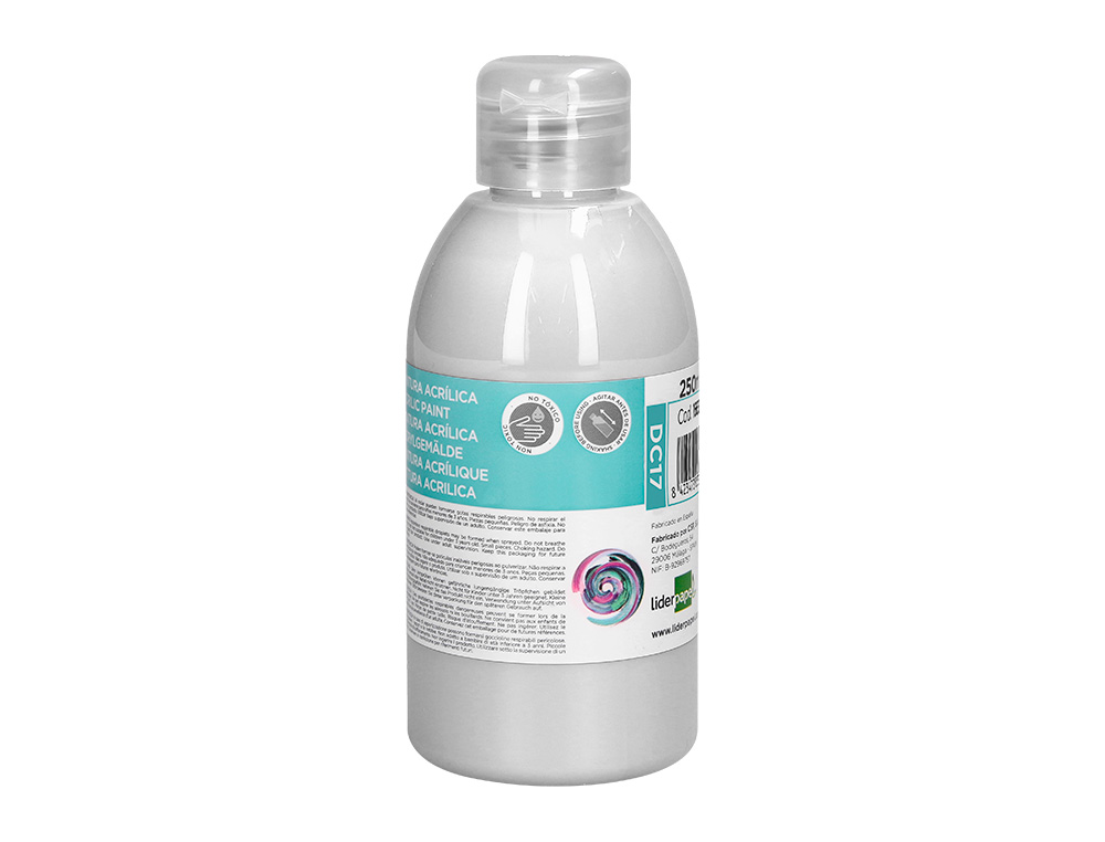 PINTURA ACRILICA LIDERPAPEL FRASCO DE 250 ML BRANCO